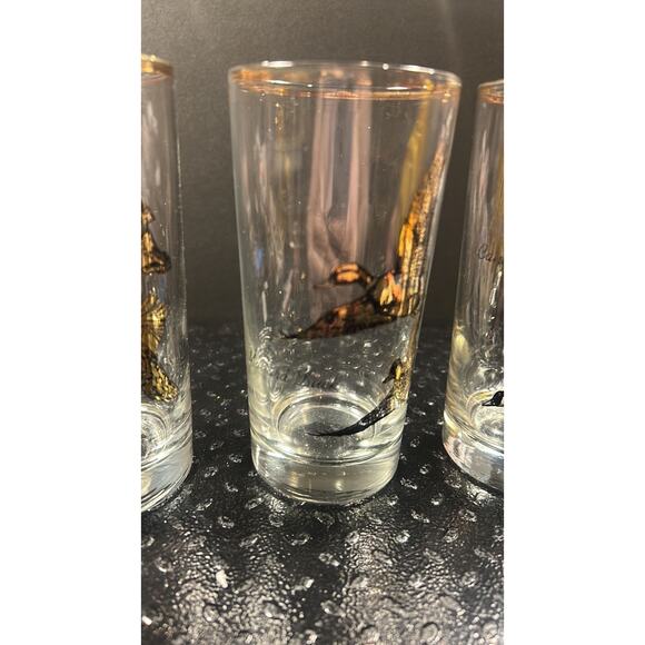 Gold Rimmed Bird Glasses - Picture 3 of 6